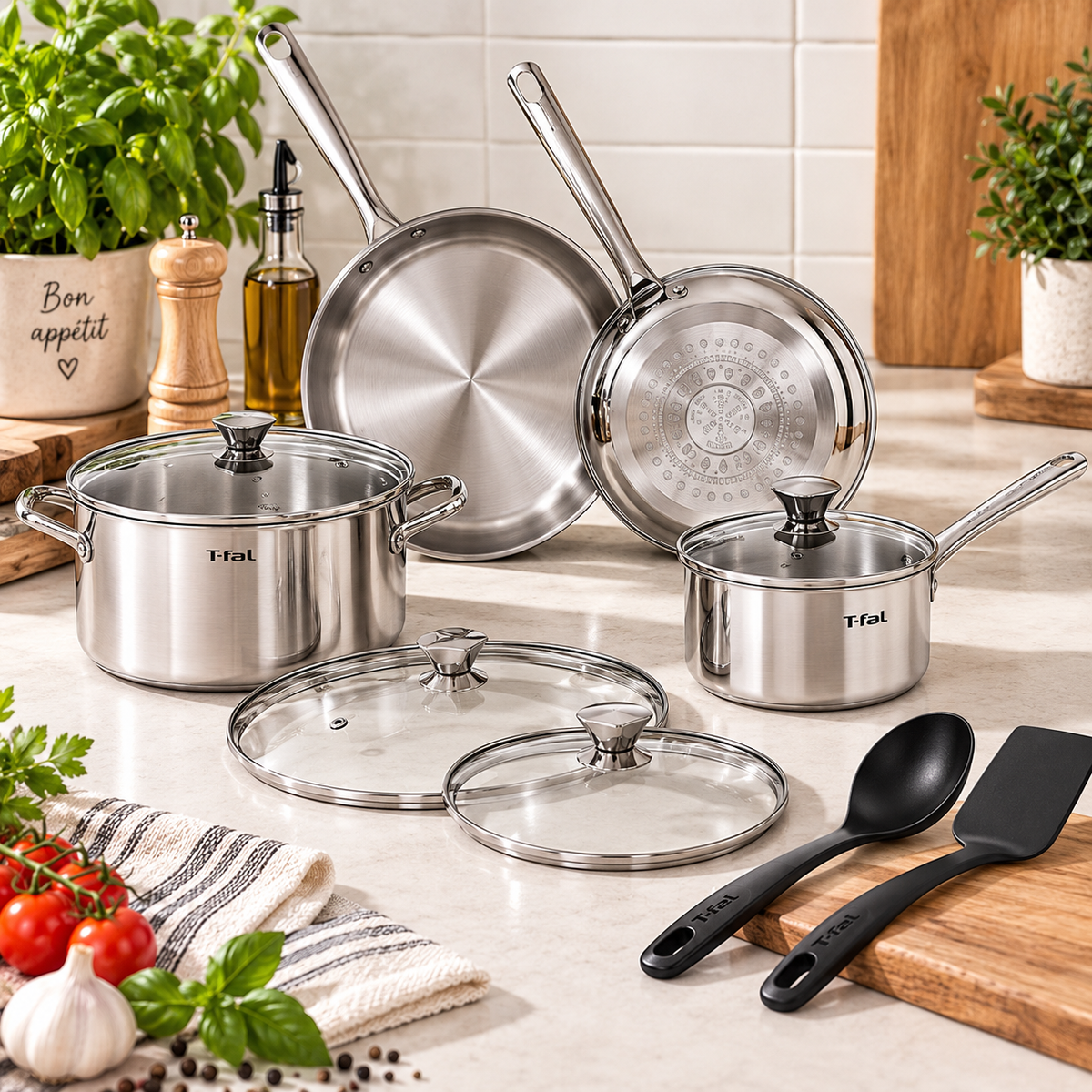 Ensemble de cuisson T-fal Viva – 10 pièces