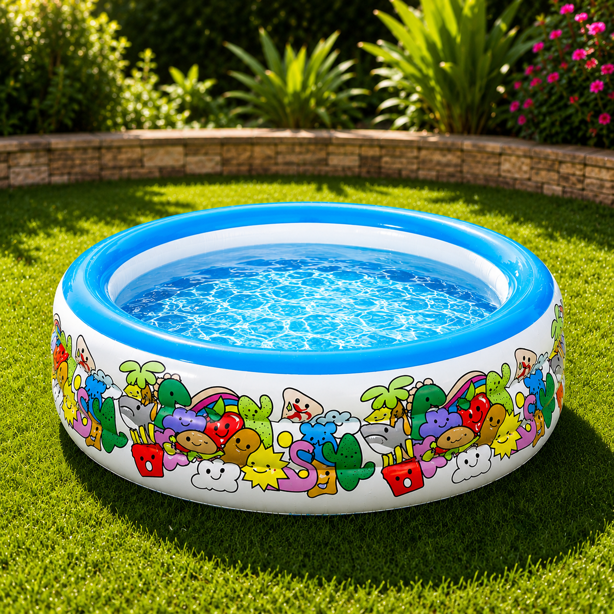 Piscine gonflable H2OGO! – Piscine de jeux à motifs 152 x 51 cm