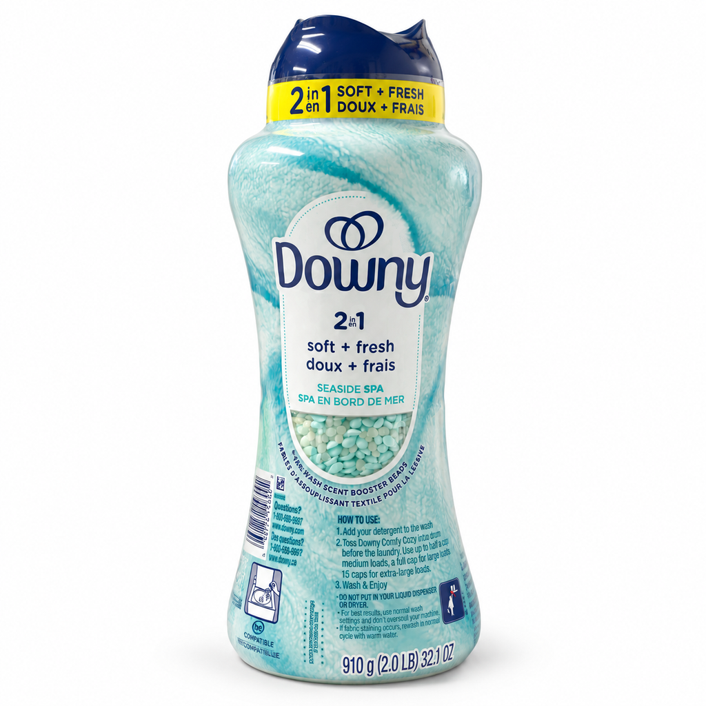 Downy - Réhausseur de parfum pour lessive 2-en-1 Soft + Fresh 910 g