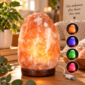 Lampe de sel de l’Himalaya LED – Changement de couleur