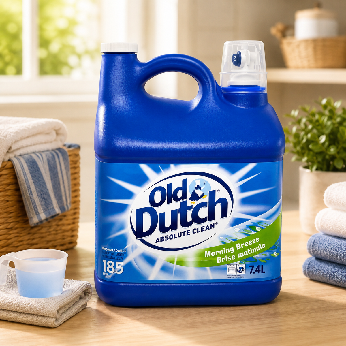 Lessive Old Dutch - Brise matinale - 185 brassées
