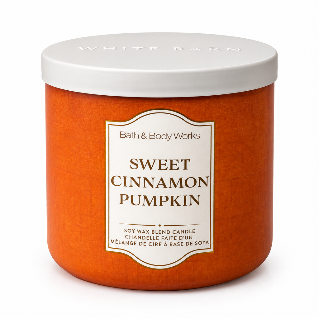 Bougie 3 mèches - Sweet Cinnamon Pumpkin