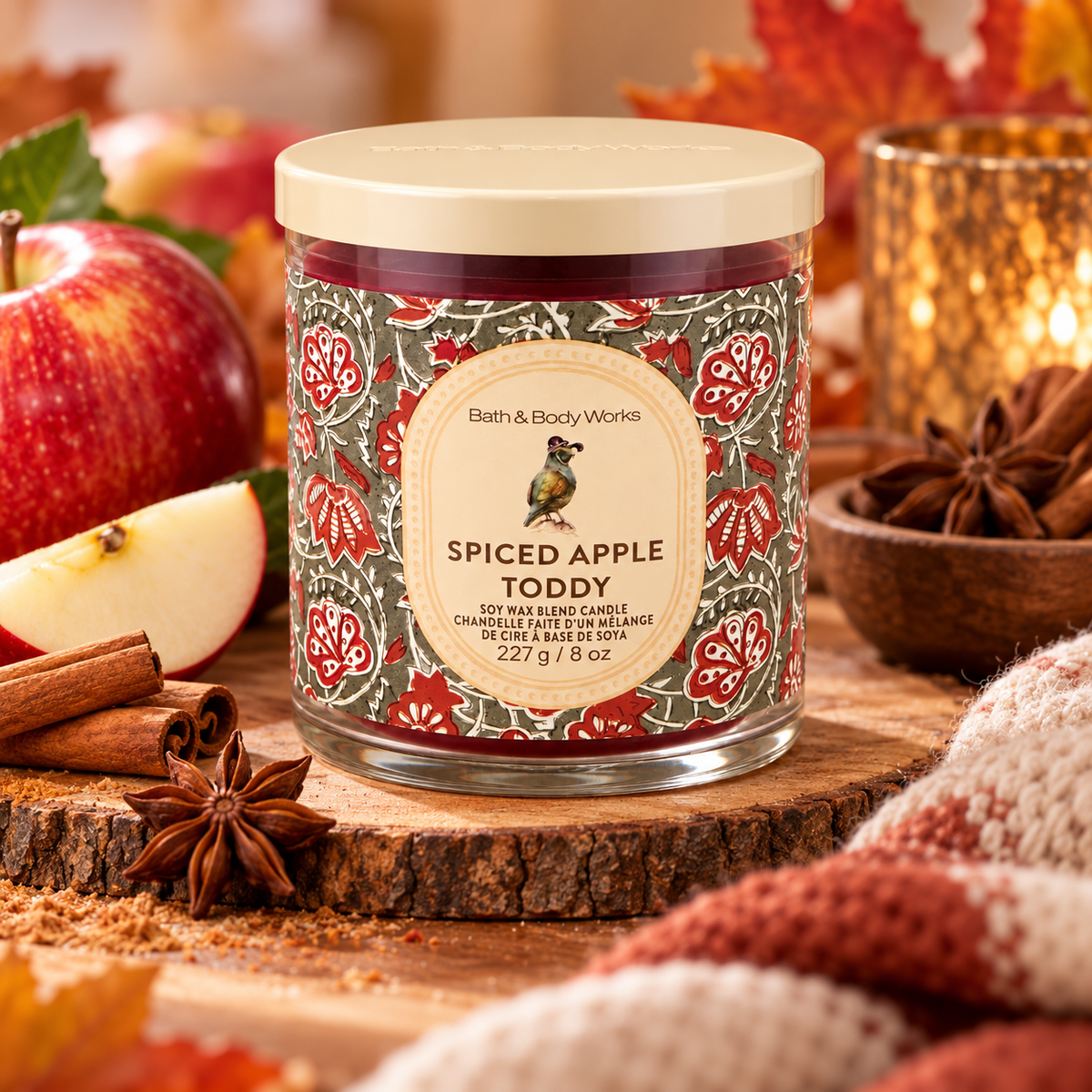 Bougie 1 mèche - Spiced Apple Toddy