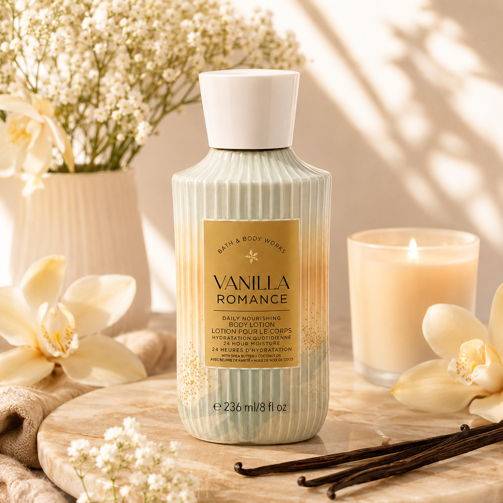Lait pour le corps Vanilla Romance – 236 ml