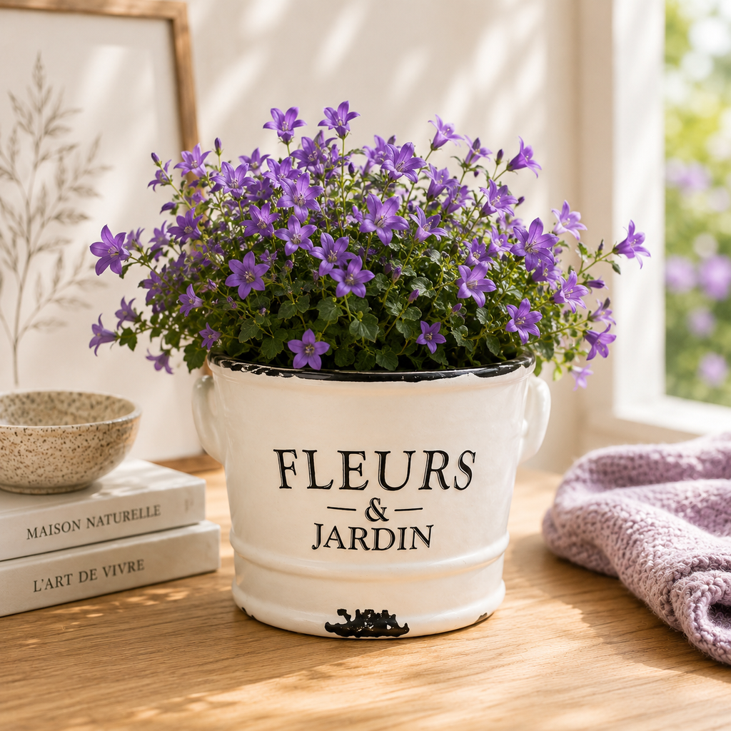 Pot décoratif « Fleur et Jardin »