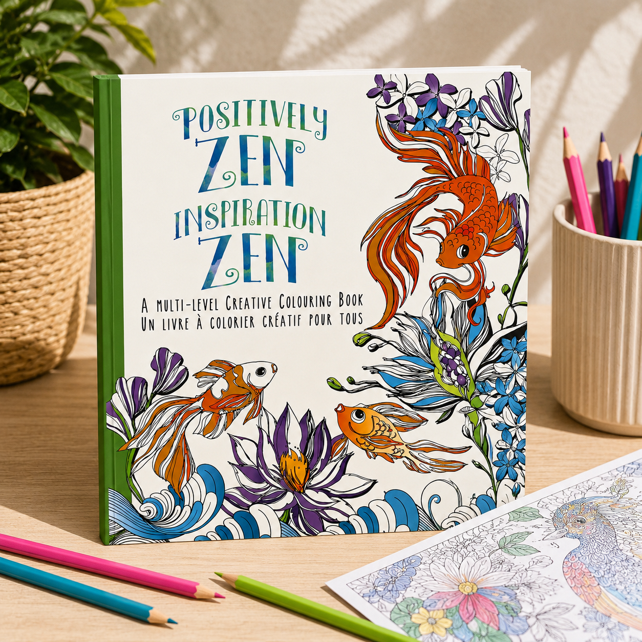 Livre de coloriage créatif – Inspiration Zen