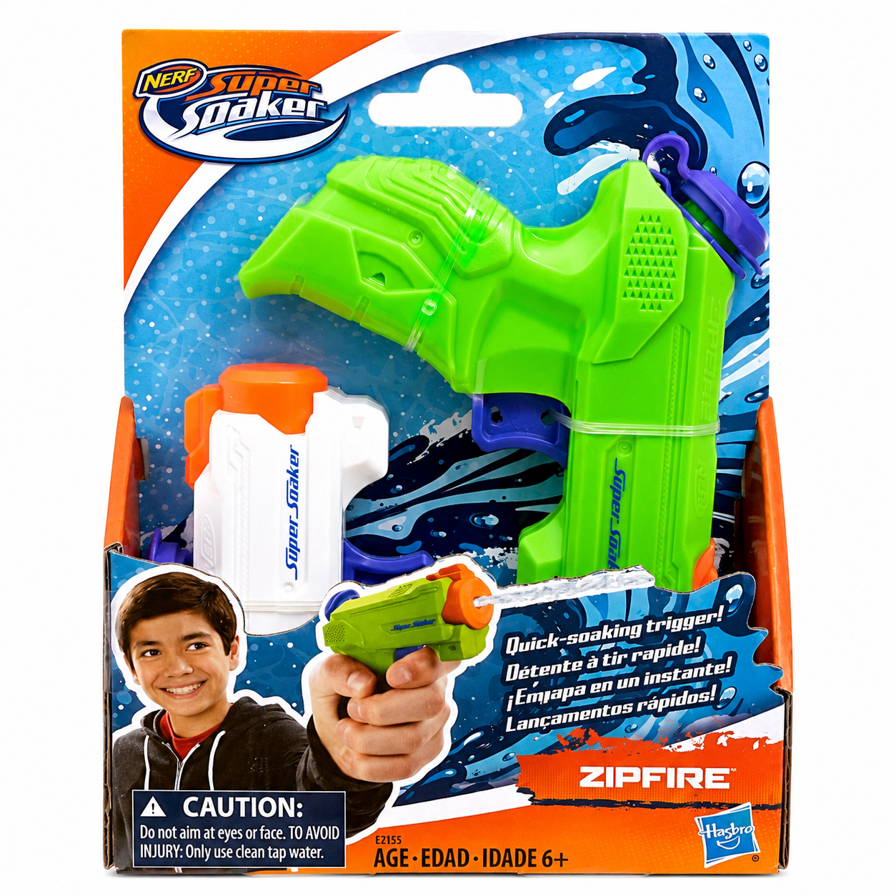 Pistolet à eau Nerf Super Soaker ZipFire