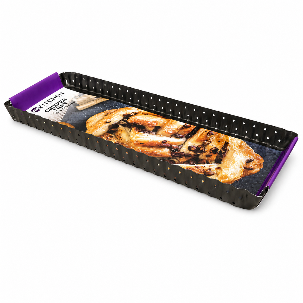 Moule à tarte perforé anti-adhésif