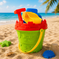 Jouet de plage avec seau et accessoires