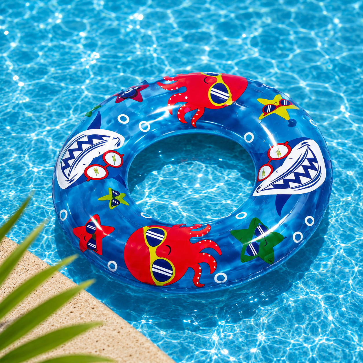 Bouée gonflable AquaFlo – Motif Océan