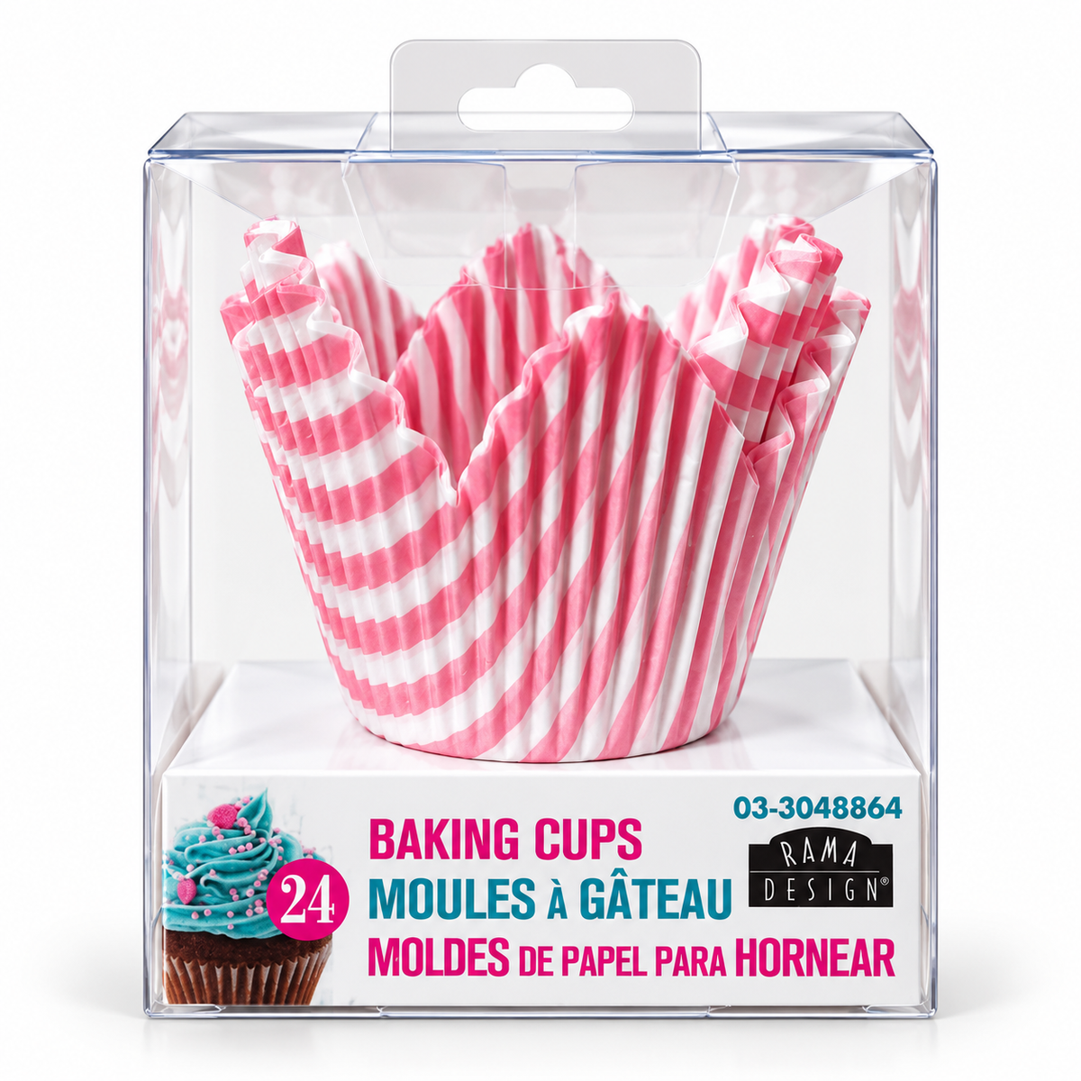 Moules à gâteau en papier –  lot de 24