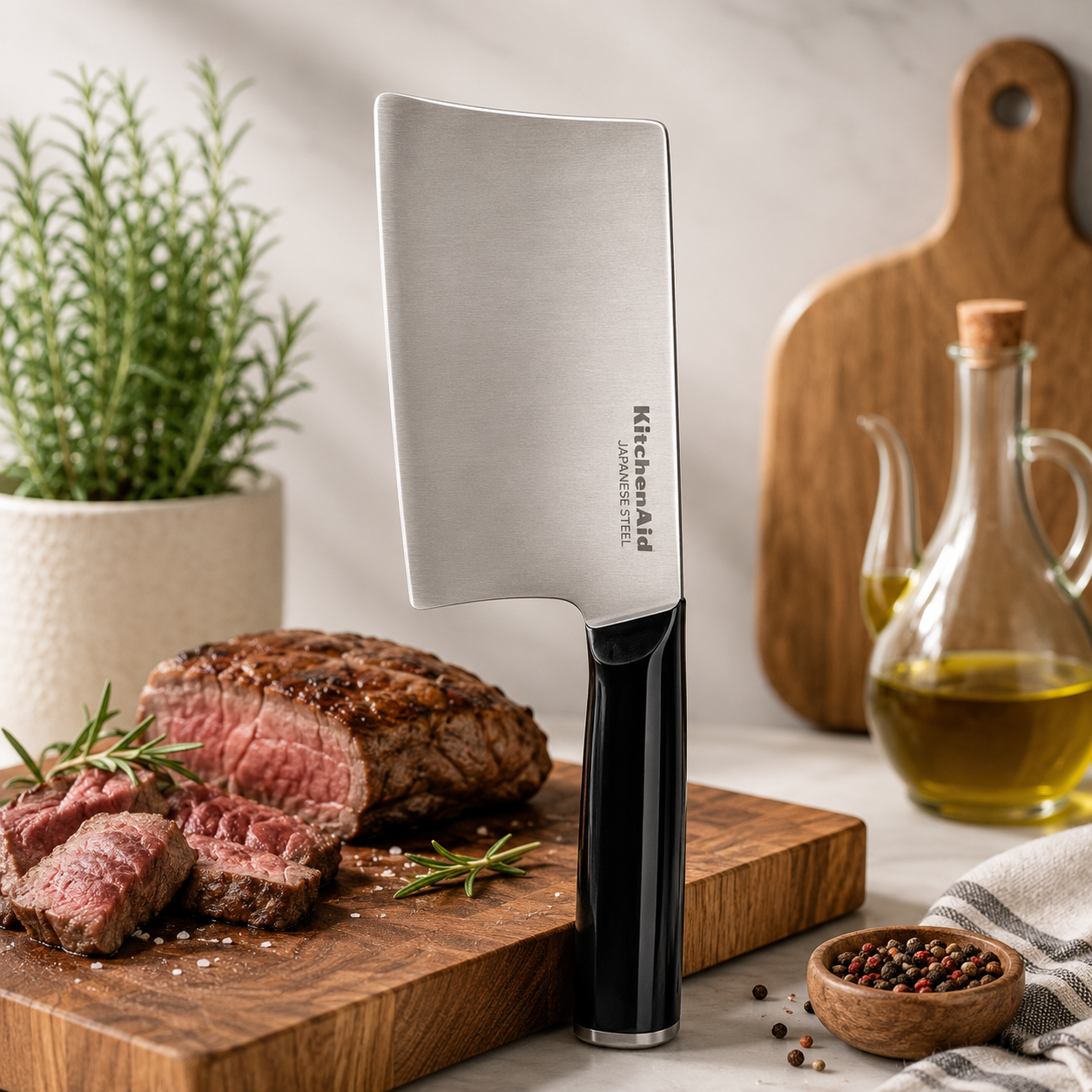 Couteau de chef avec protège-lame KitchenAid