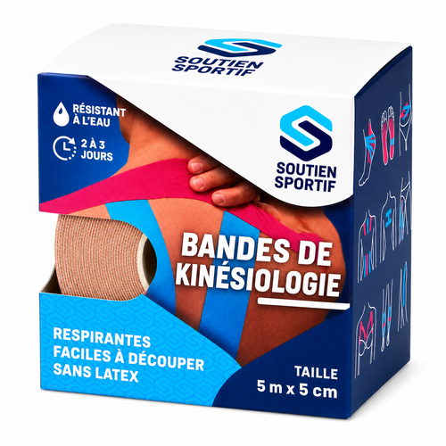 Bande de kinésiologie Sport Support