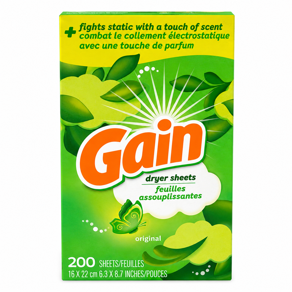 Feuilles assouplissantes Gain Original - 200 feuilles