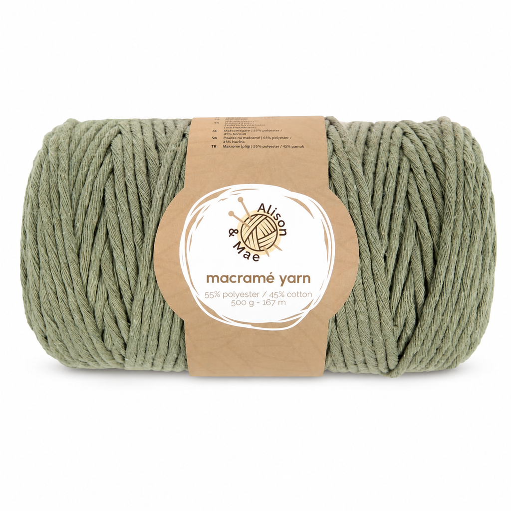 Fil macramé 167m - Vert