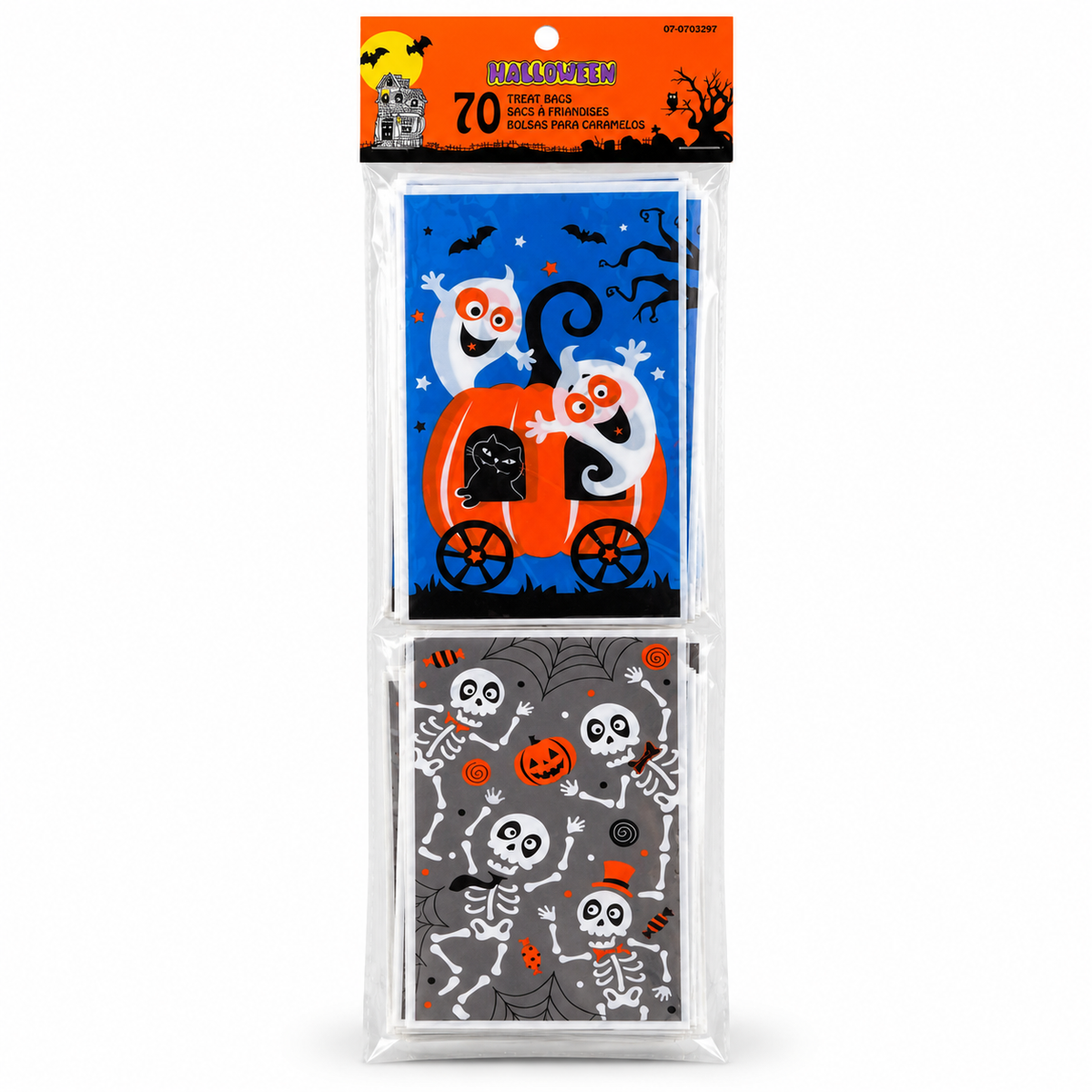 Sachets à friandises Halloween – Lot de 70