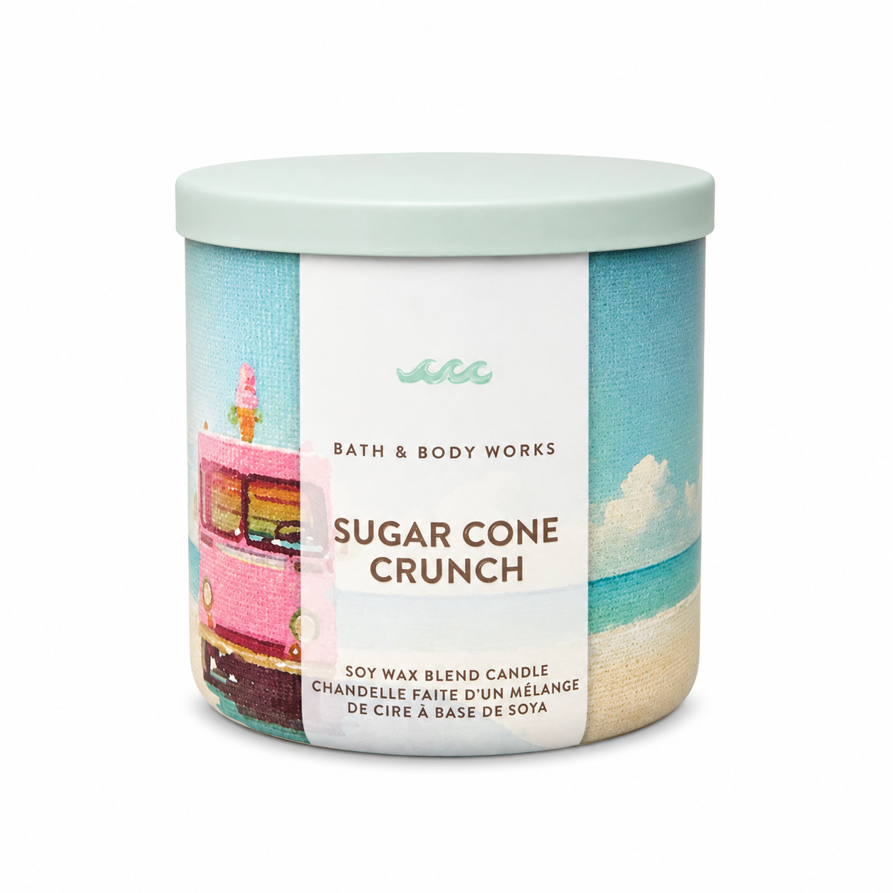 Bougie 3 mèches – Sugar Cone Crunch