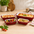 Lagostina - Plats de cuisson en céramique 4 pièces