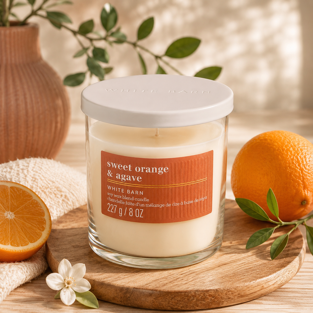 Bougie 1 mèche -  Sweet Orange & Agave