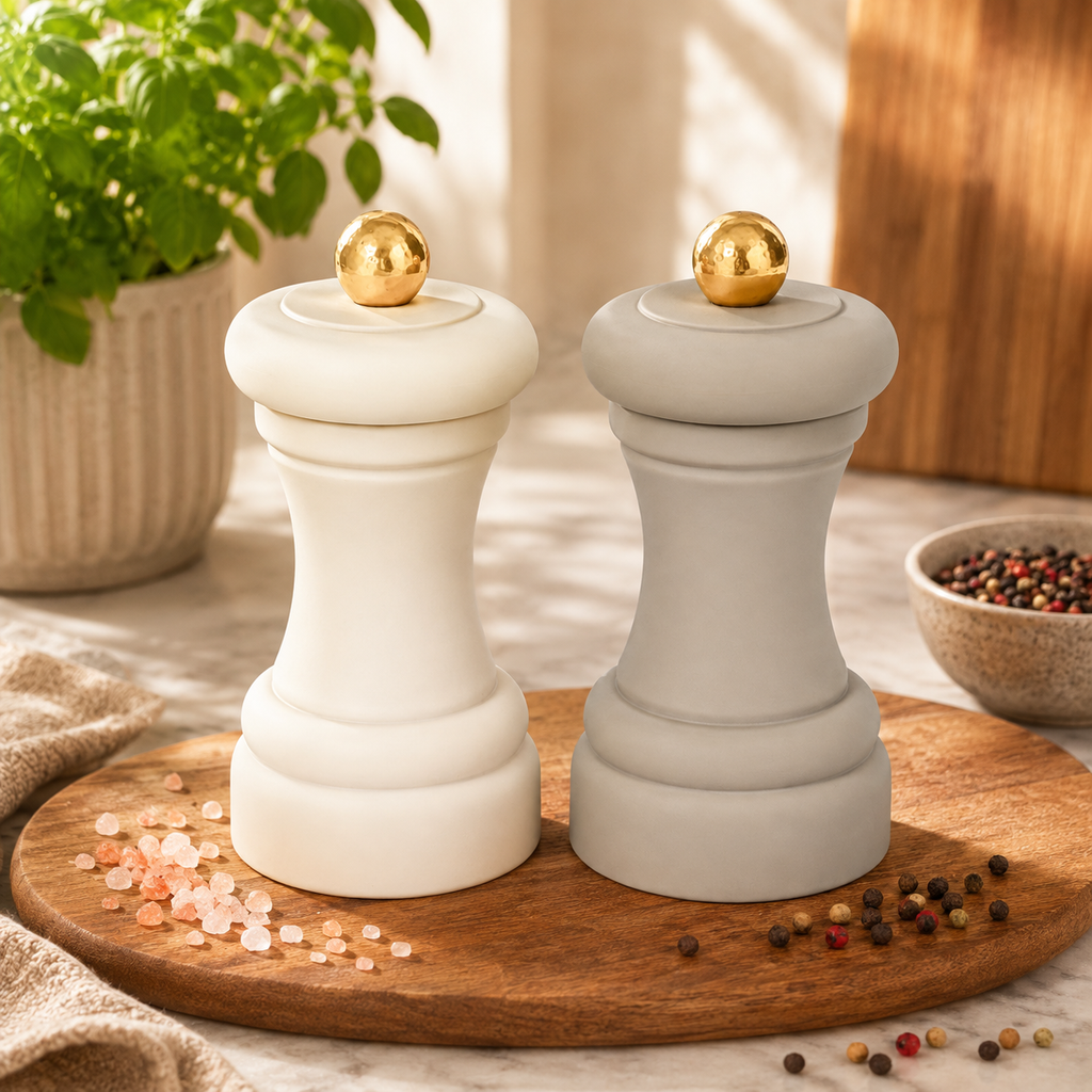 Set de moulins à sel et à poivre - Gris