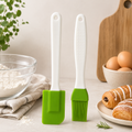 Spatule & Pinceau - Ensemble de pâtisserie en silicone Vert