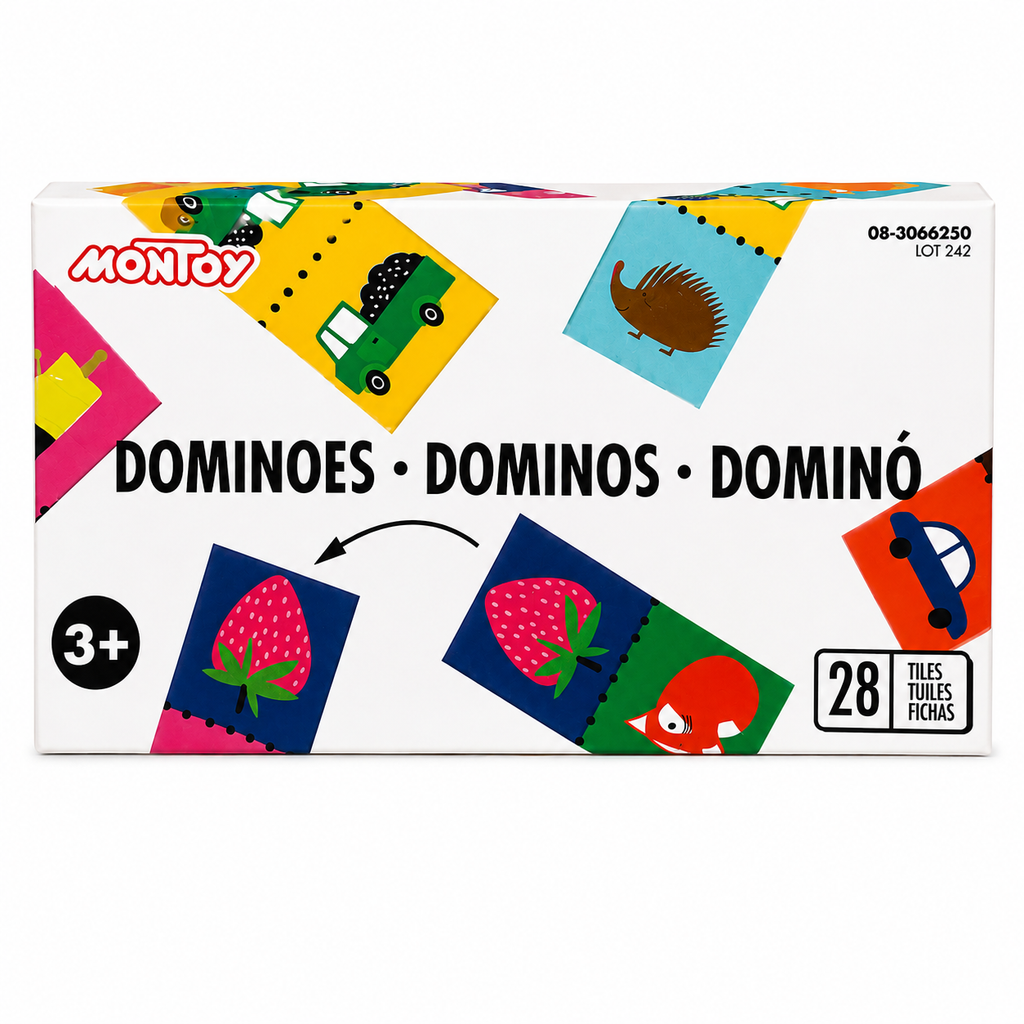 Dominos pour enfants – 28 pièces