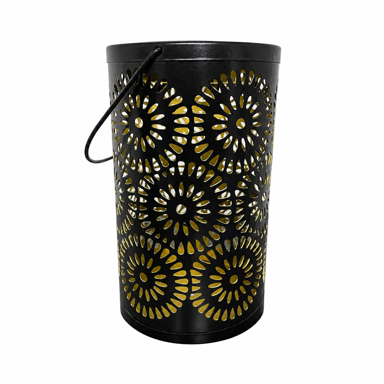 Lanterne solaire suspendue d’extérieur – Motif spirale
