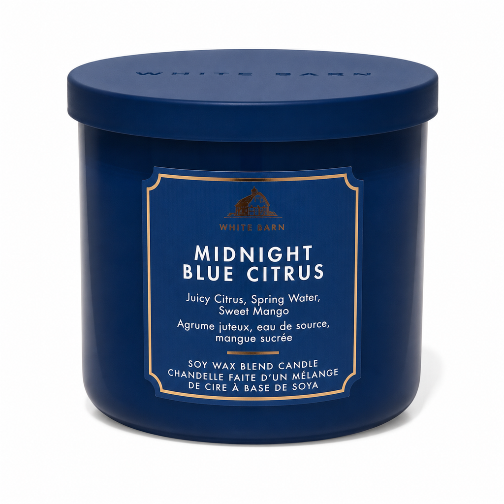 Bougie 3 mèches - Midnight Blue Citrus