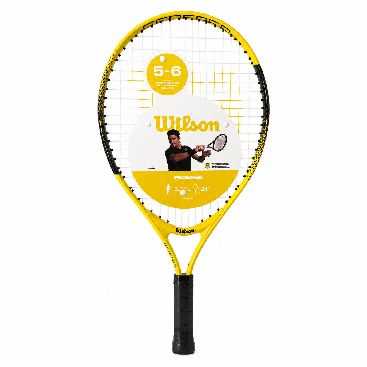 Raquette de tennis Wilson Federer Junior - 5 à 6 ans