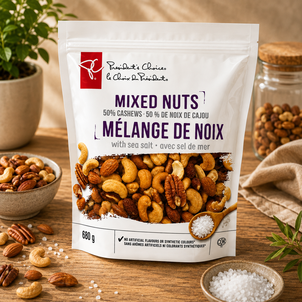 Mélange de noix au sel de mer – 680 g