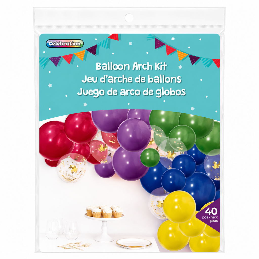 Kit arche de ballons – 40 pièces