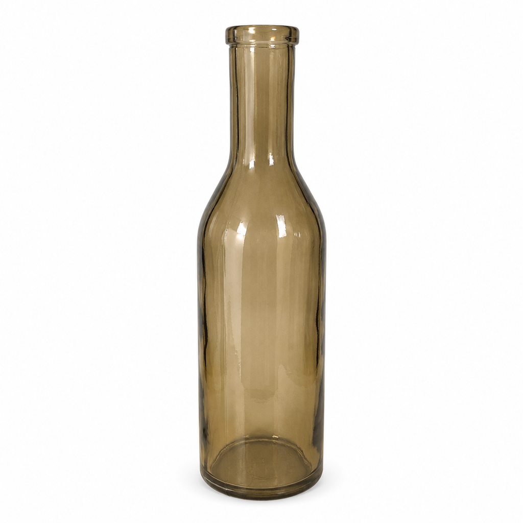 Vase décoratif en verre recyclé – Forme bouteille