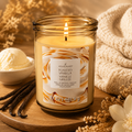 Bougie parfumée d’automne – Vanille Grillée