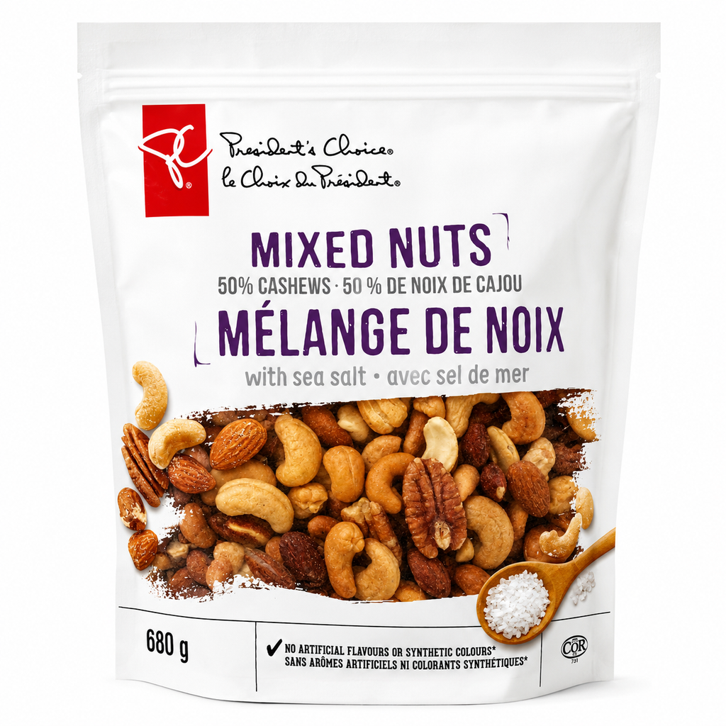 Mélange de noix au sel de mer – 680 g