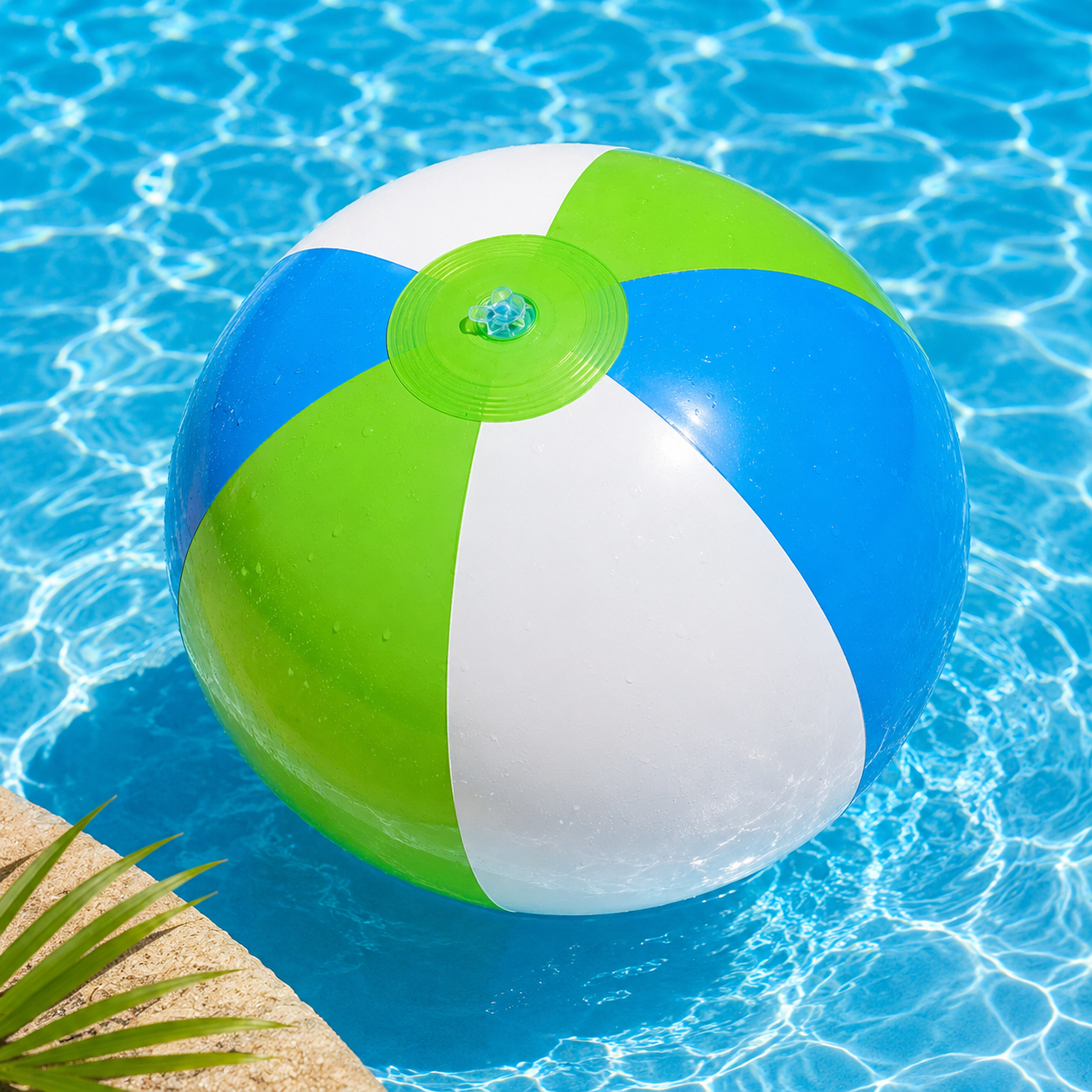 Jouet de plage - Lot de 2 ballons gonflables – 25 cm