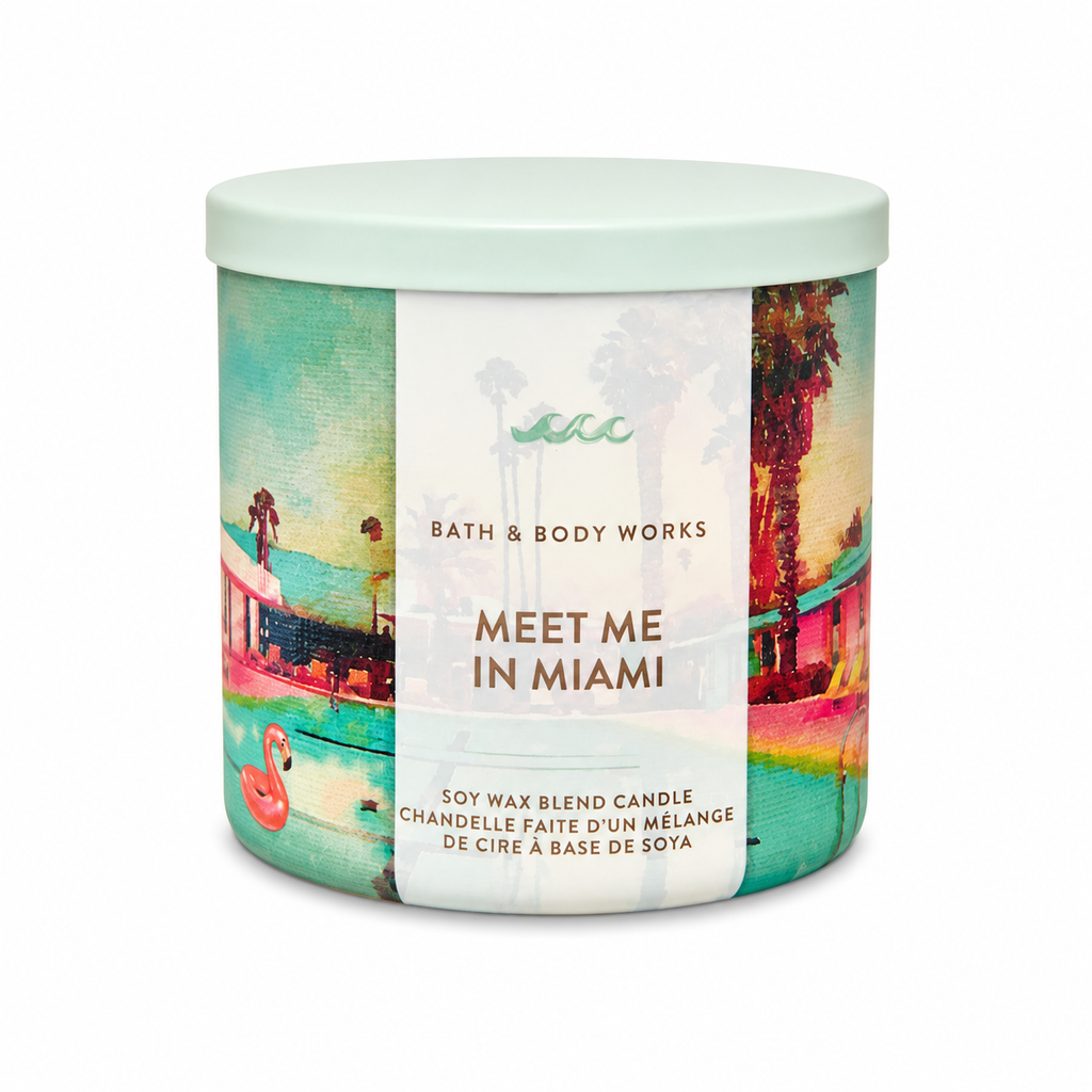 Bougie 3 mèches – Meet Me In Miami