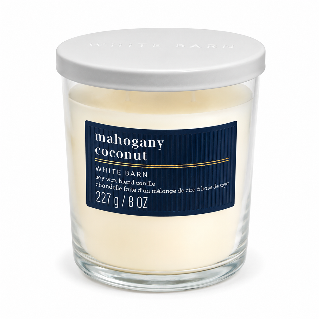 Bougie 1 mèche - Mahogany Coconut