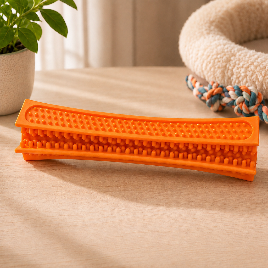 Jouet dentaire pour chien - Orange