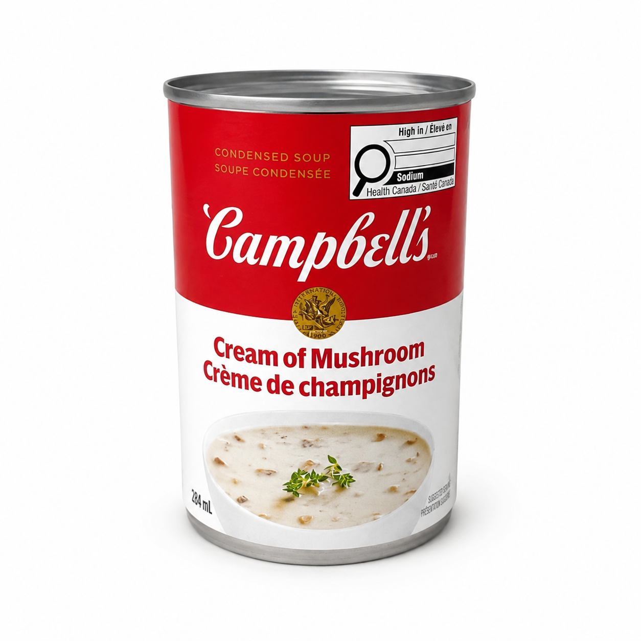 Soupe condensée Campbell's – Crème de champignons 284 ml
