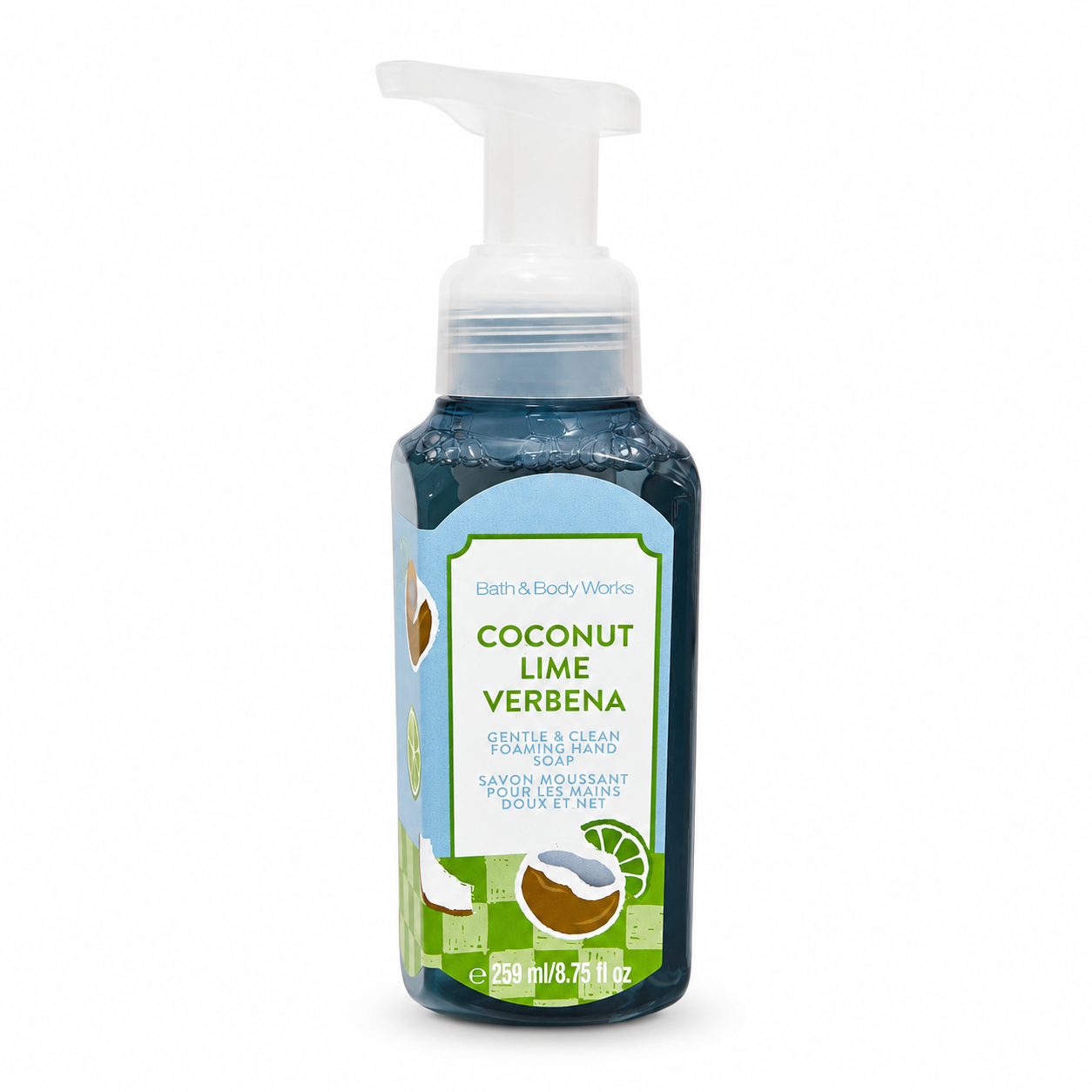 Savon moussant – Coconut Lime Verbena