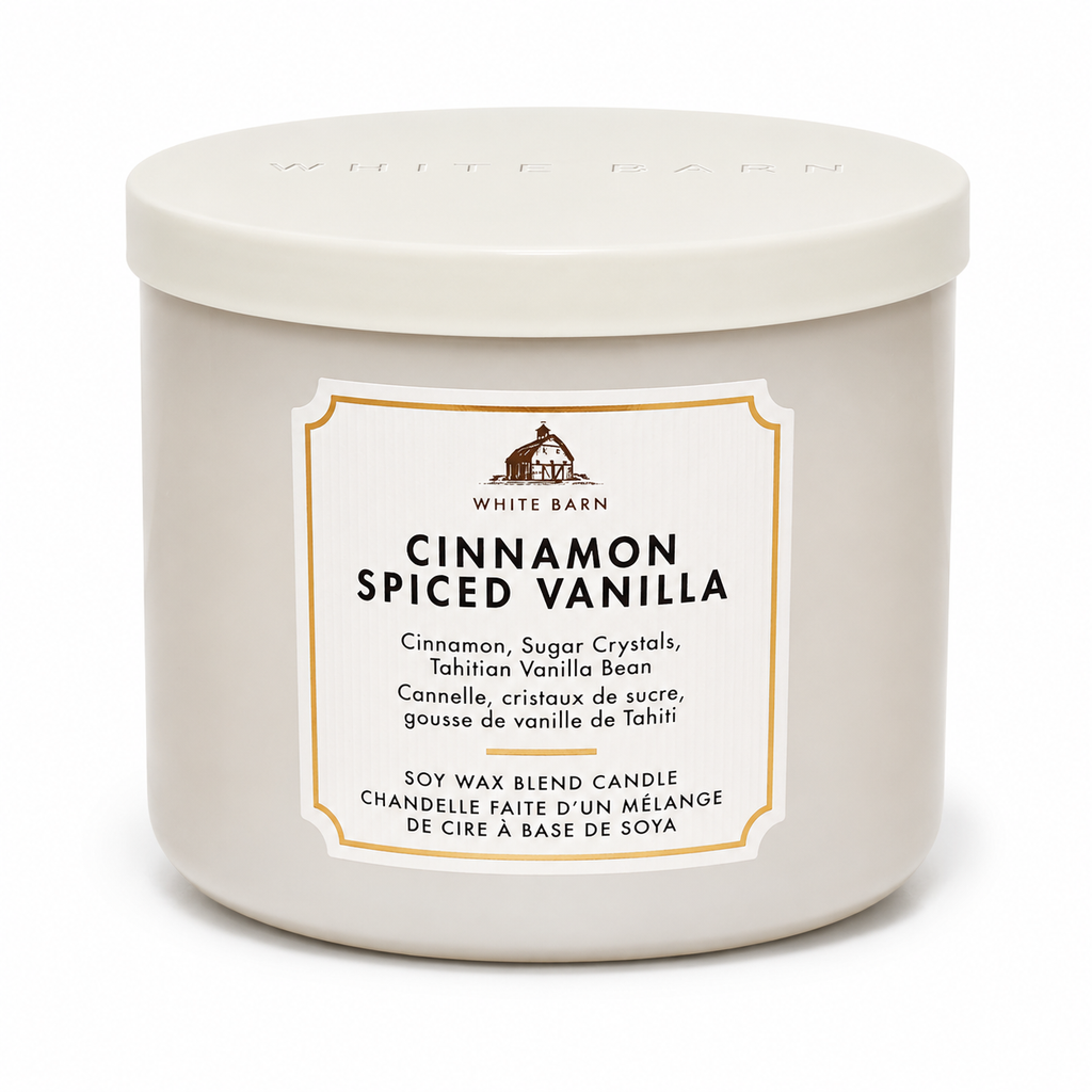 Bougie 3 mèches – Cinnamon Spiced Vanilla