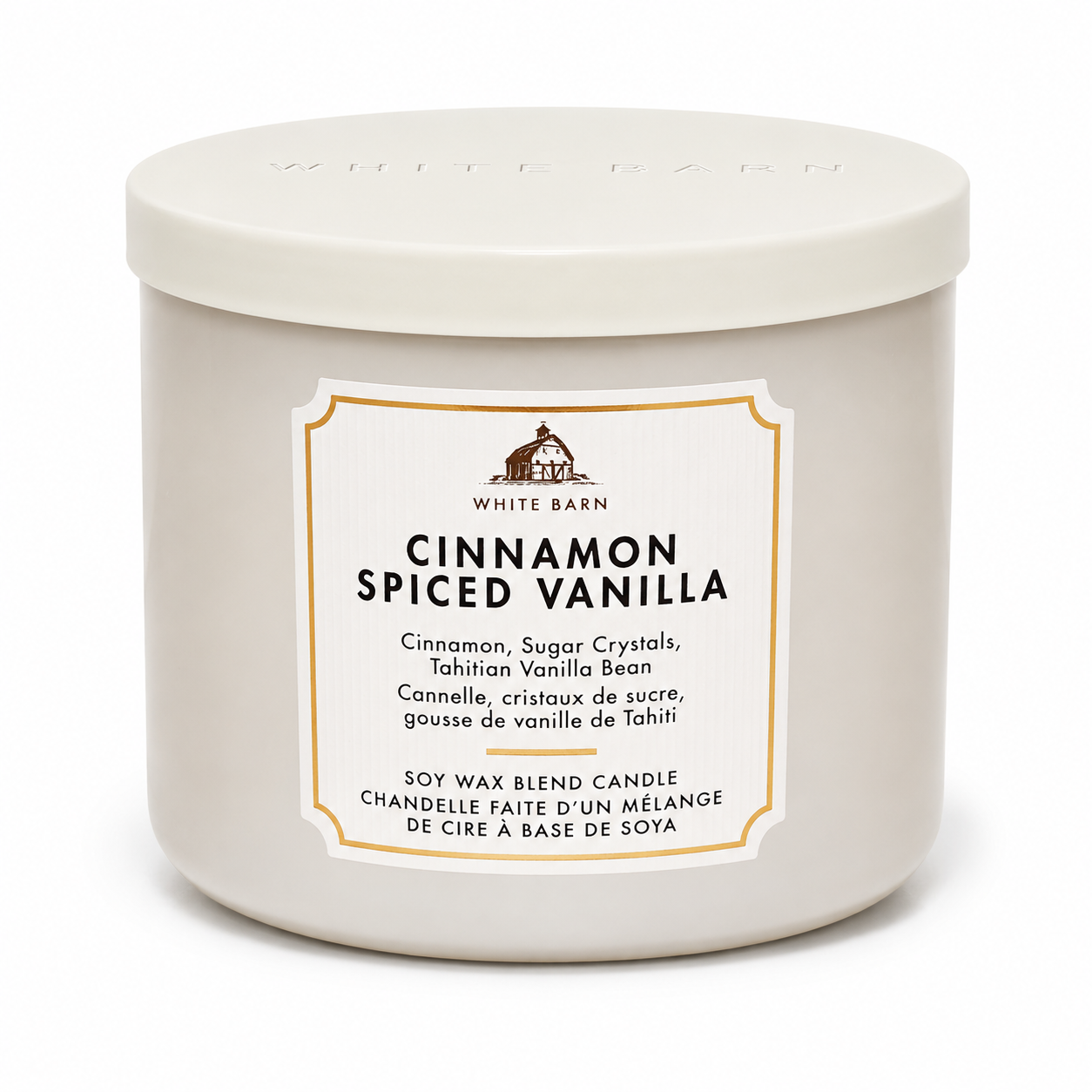 Bougie 3 mèches – Cinnamon Spiced Vanilla