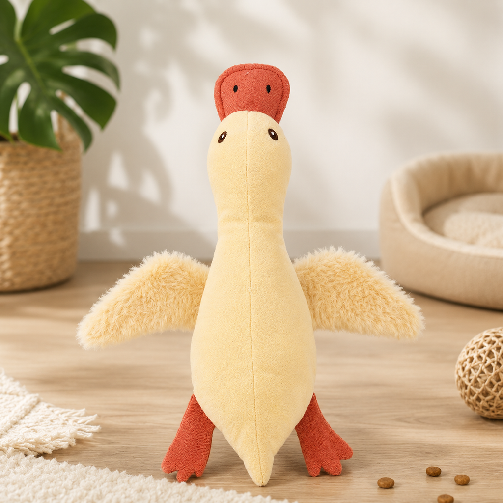 Jouet pour chien – Canard en peluche résistant