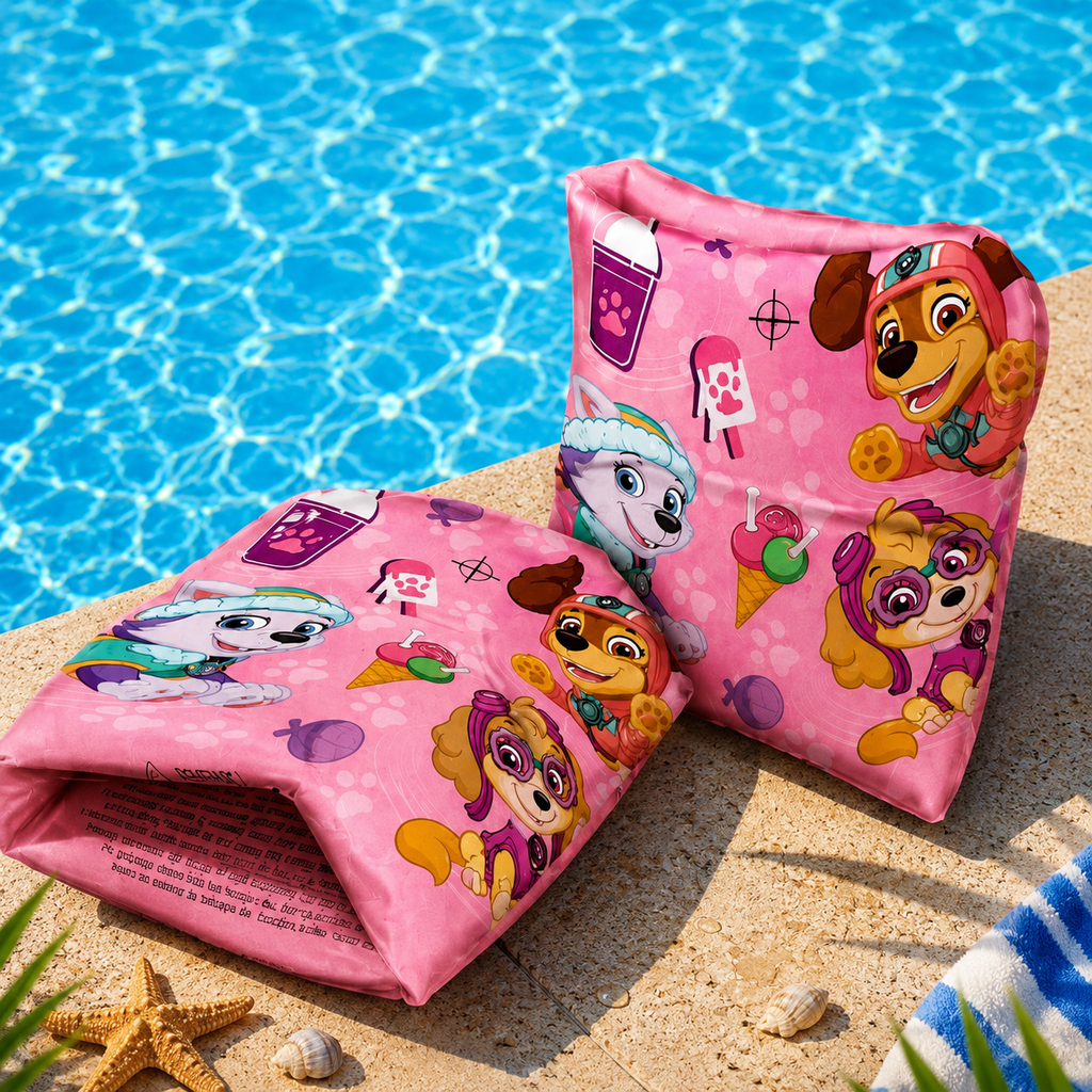 Brassards de natation Pat' Patrouille – Rose