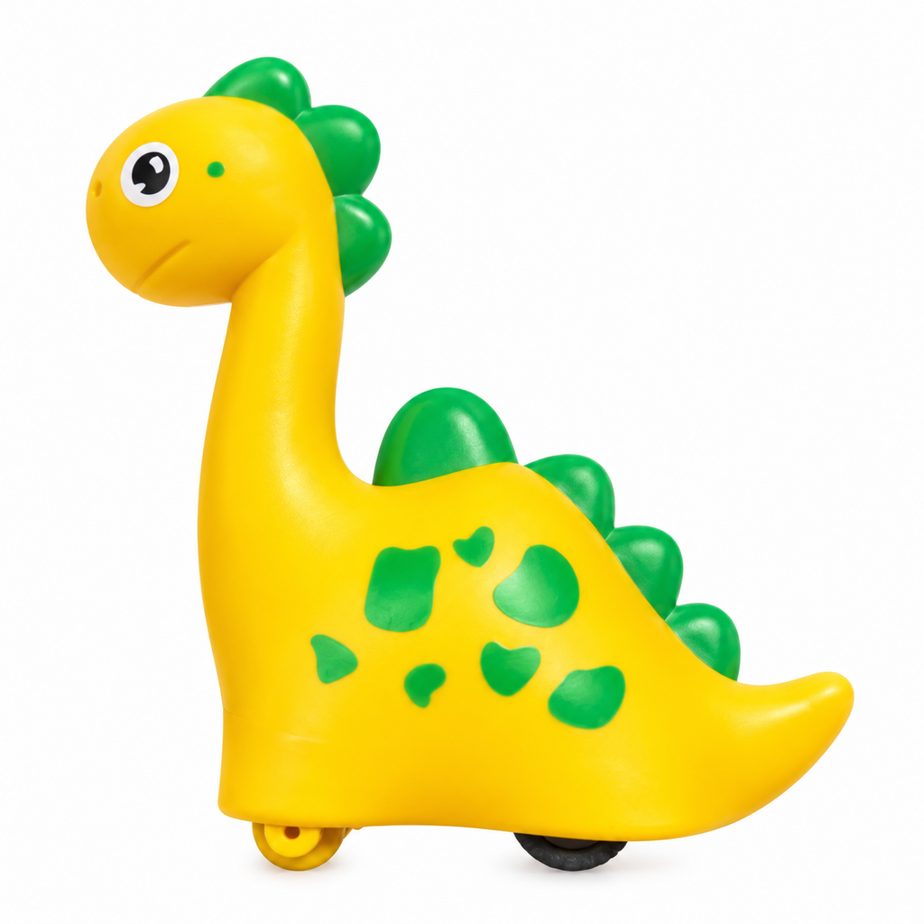Jouet dinosaure à pousser et à faire rouler