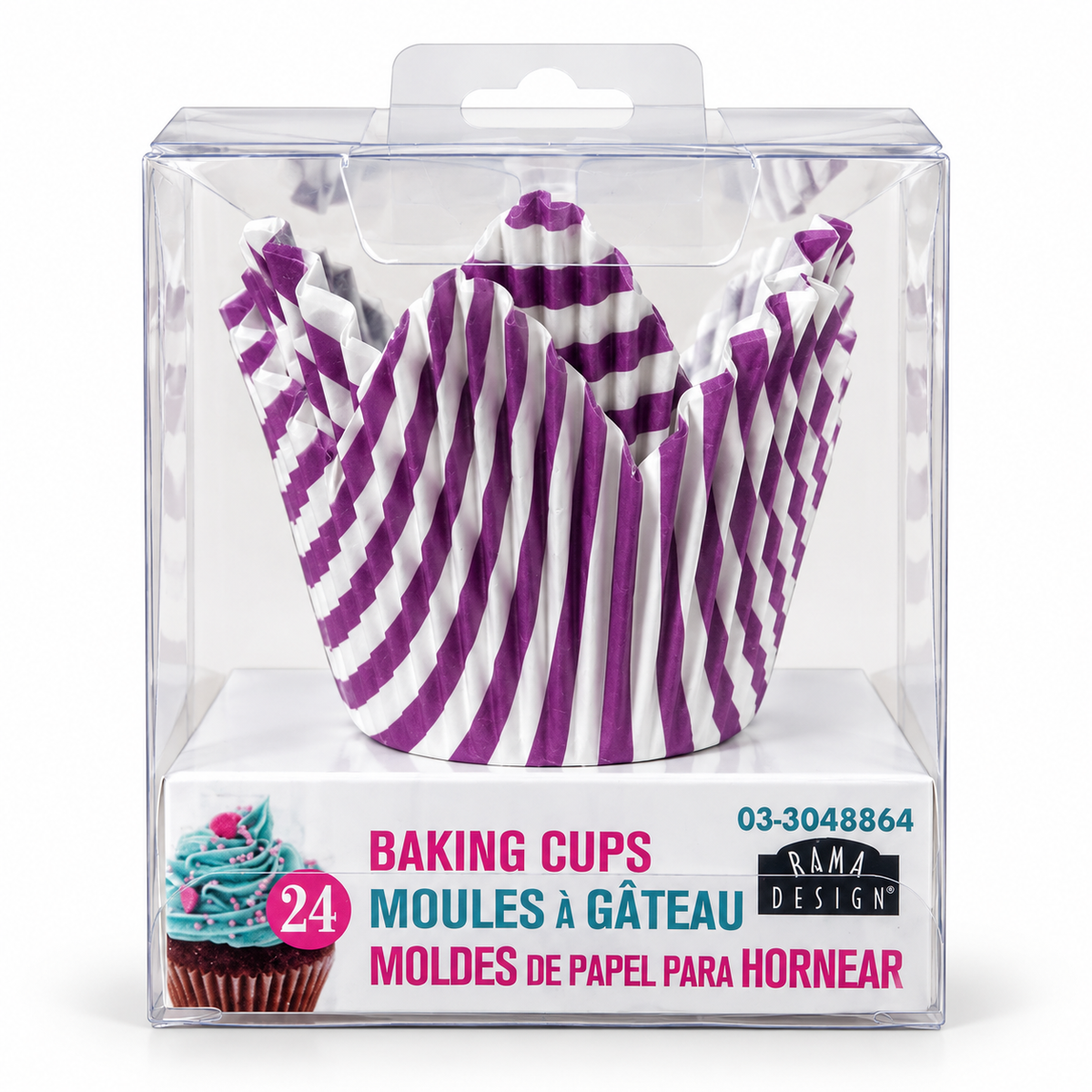 Moules à gâteau en papier –  lot de 24