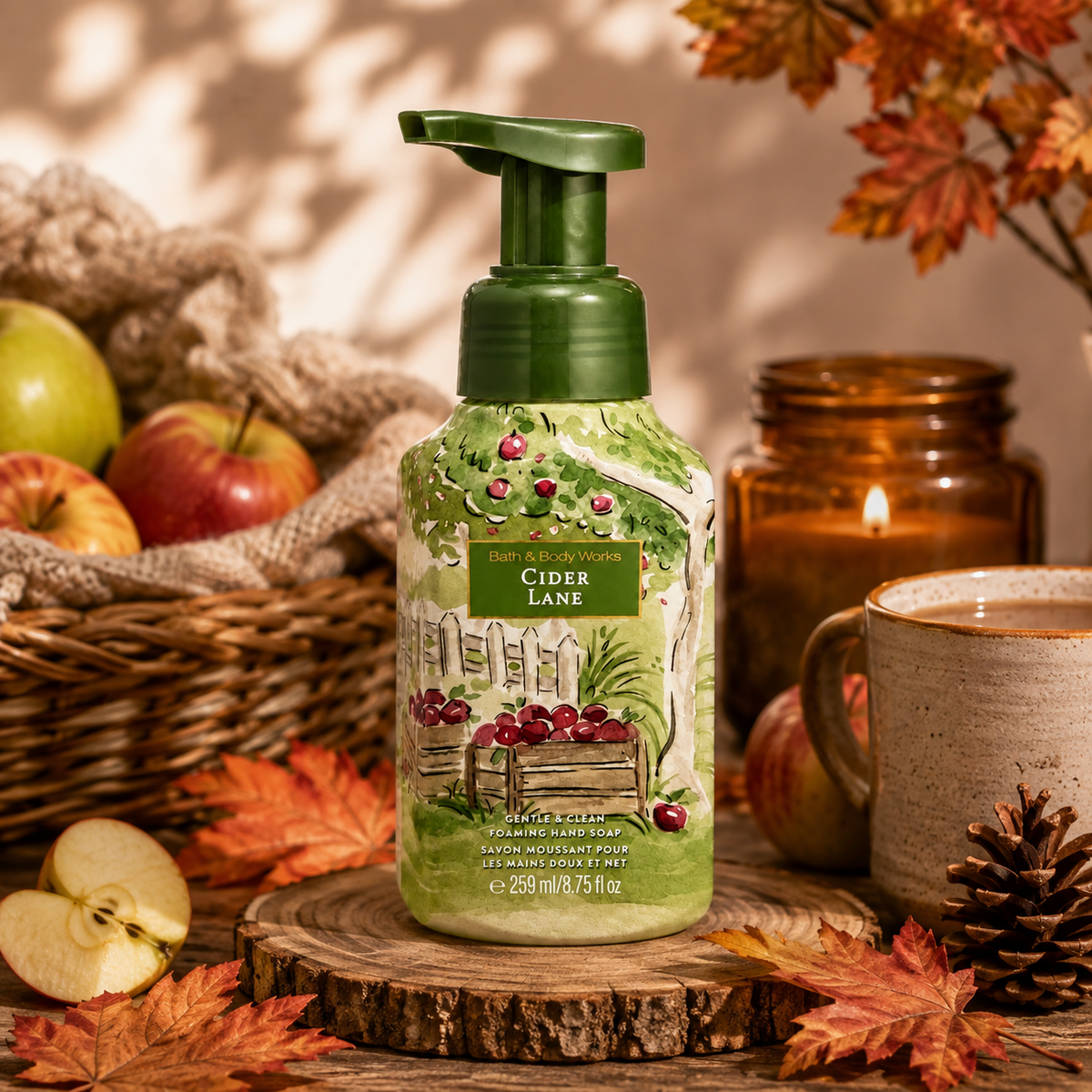 Savon moussant - Cider Lane