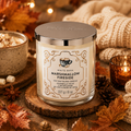 Bougie 1 mèche - Marshmallow Fireside