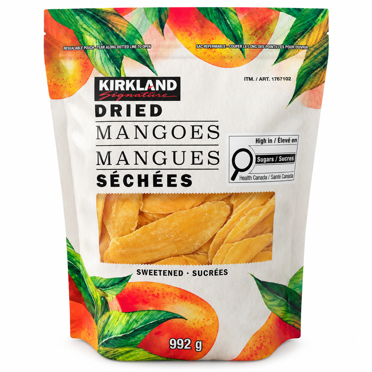 Mangues séchées sucrées – 992 g