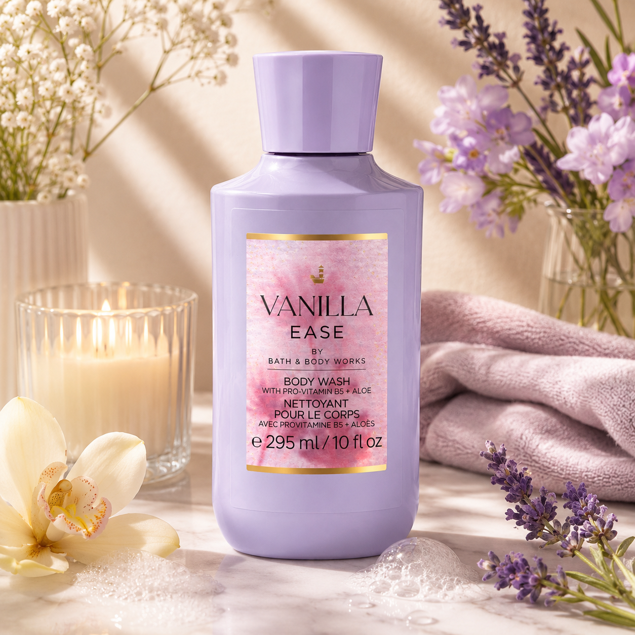 Gel douche Vanilla Ease – 295 ml